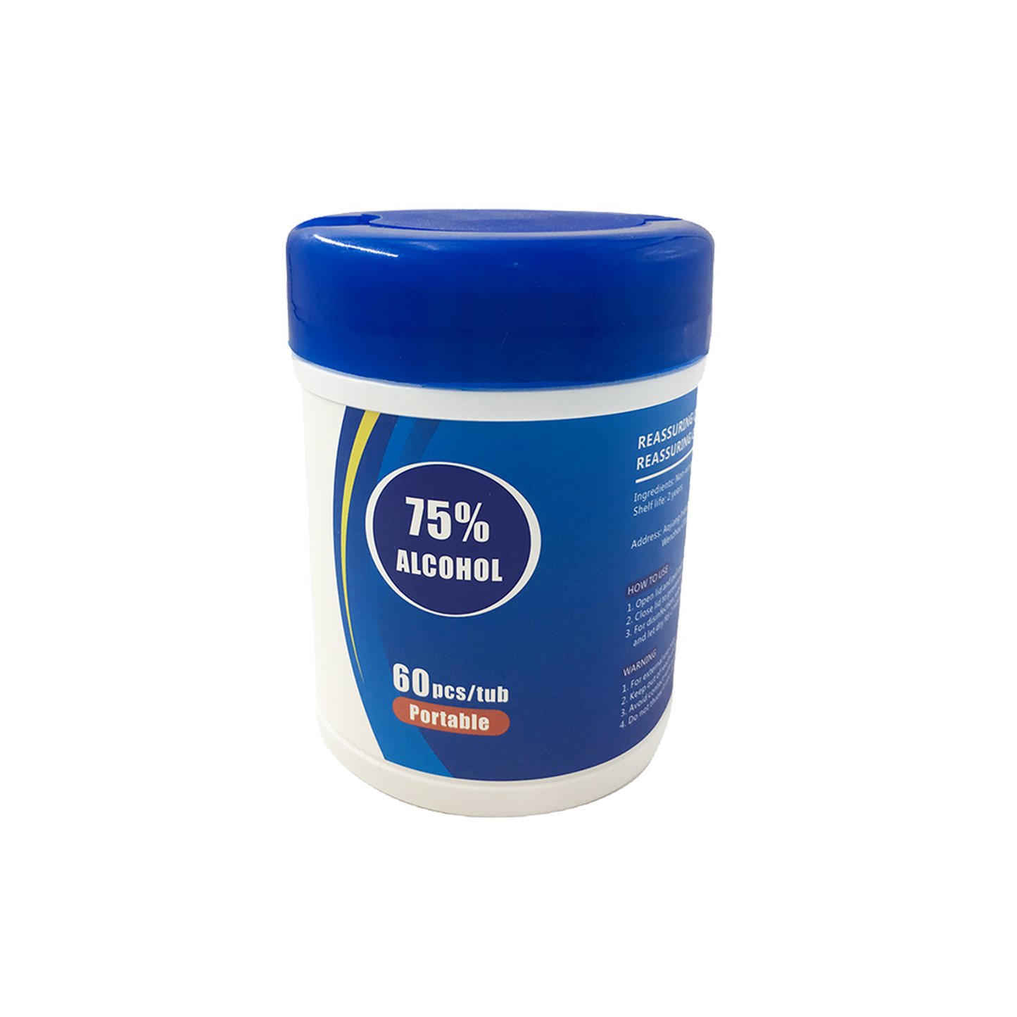 Alcohol Wipes (Tub of 60). - MTKLIFE