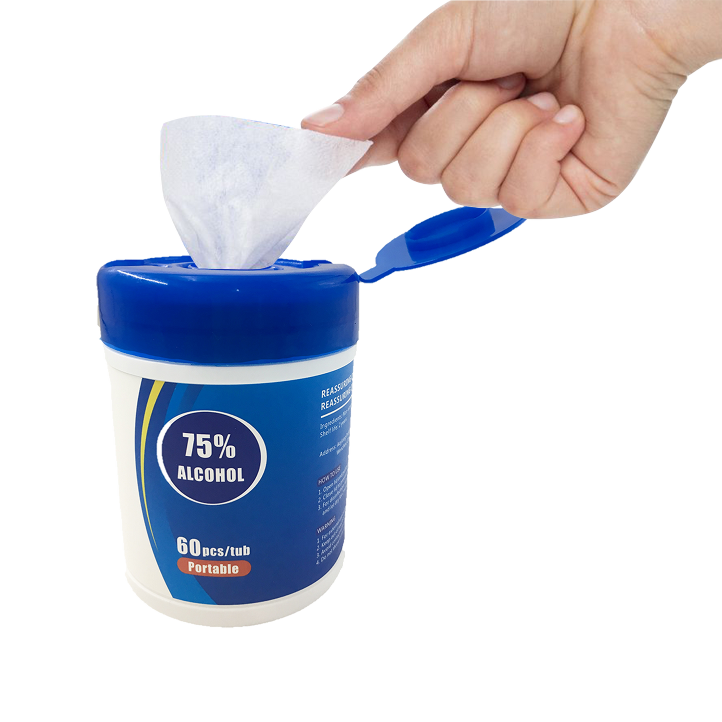 Alcohol Wipes (Tub of 60). - MTKLIFE